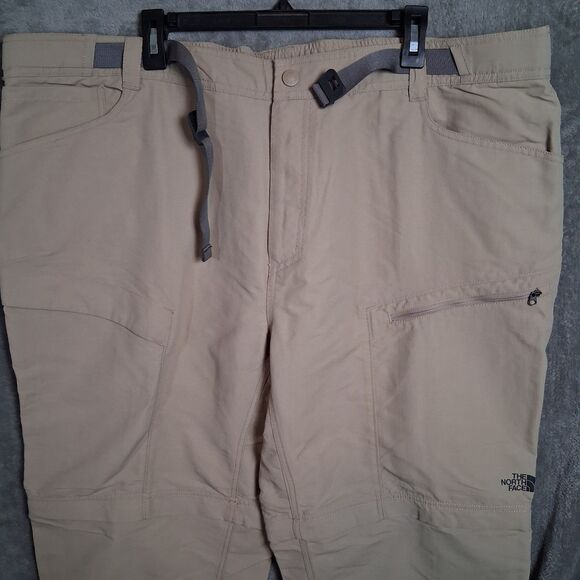 The North Face Paramount Trail Convertible Cargo Pants XXXL 3xl Beige Cream NWOT - Picture 4 of 7